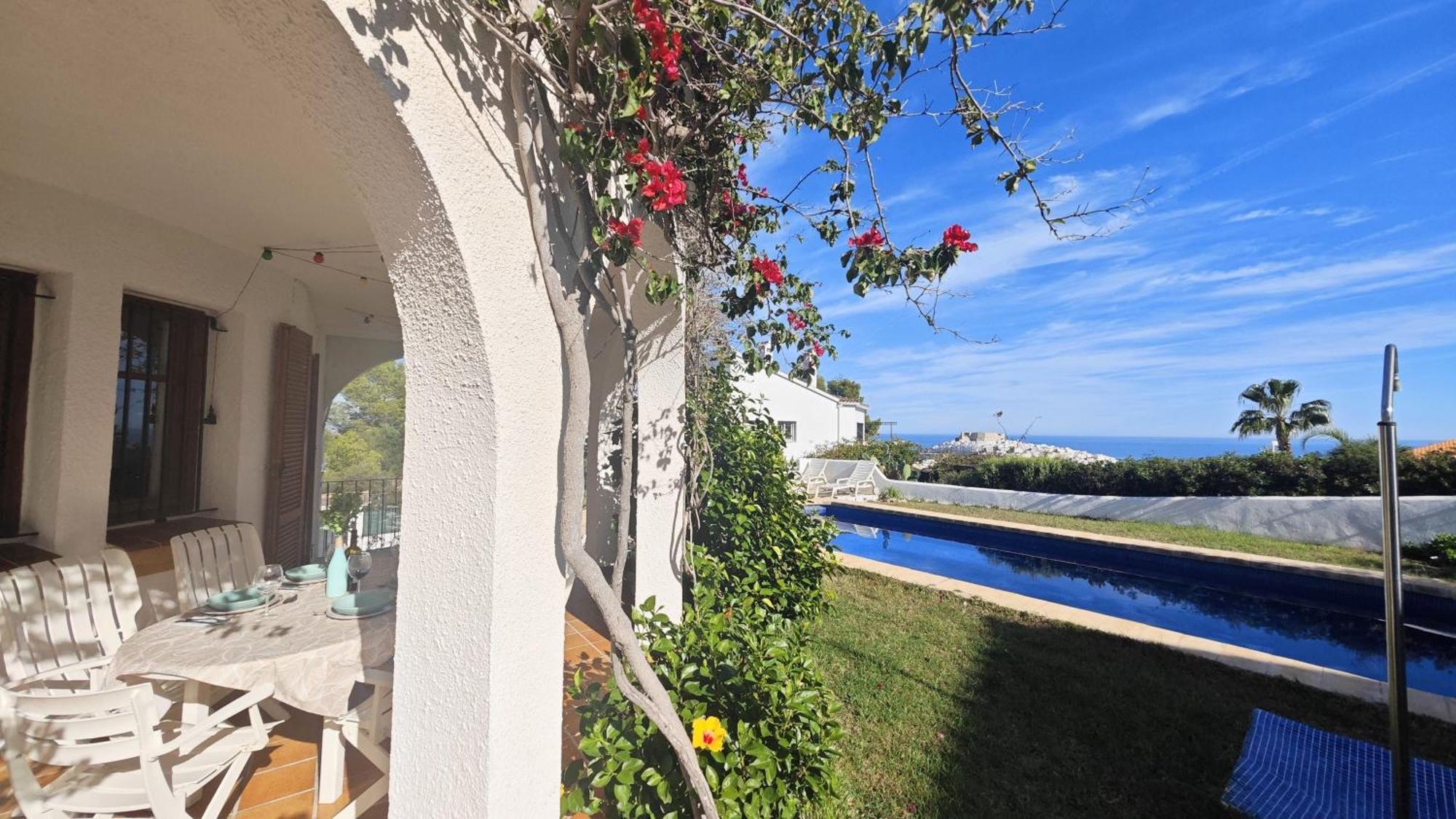 Merbea Magnifica Villa En Peñíscola Dış mekan fotoğraf